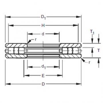 Timken 160TP164 thrust roller bearings