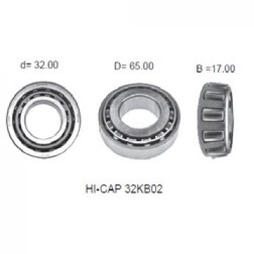 32 mm x 65 mm x 17 mm  KOYO HI-CAP 32KB02 tapered roller bearings