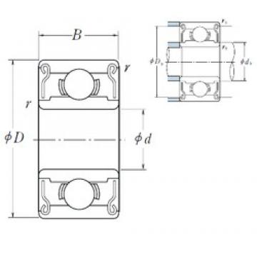 9 mm x 24 mm x 7 mm  ISO 609ZZ deep groove ball bearings