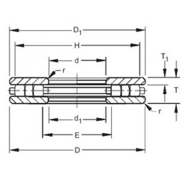 Timken 70TP132 thrust roller bearings #2 image