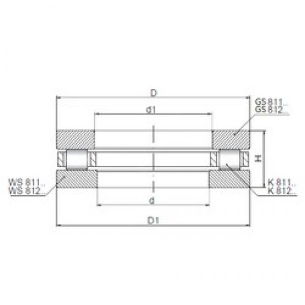 ISO 81118 thrust roller bearings #2 image
