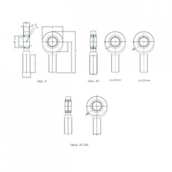 SKF SA45ES-2RS plain bearings #2 image