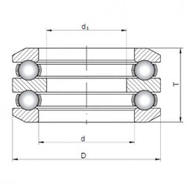 ISO 54240 thrust ball bearings #2 image