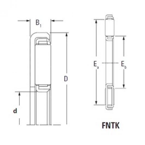 Timken FNTK-5072 needle roller bearings #2 image
