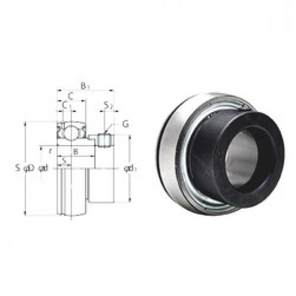 30 mm x 62 mm x 23,8 mm  KOYO SA206F deep groove ball bearings #5 image