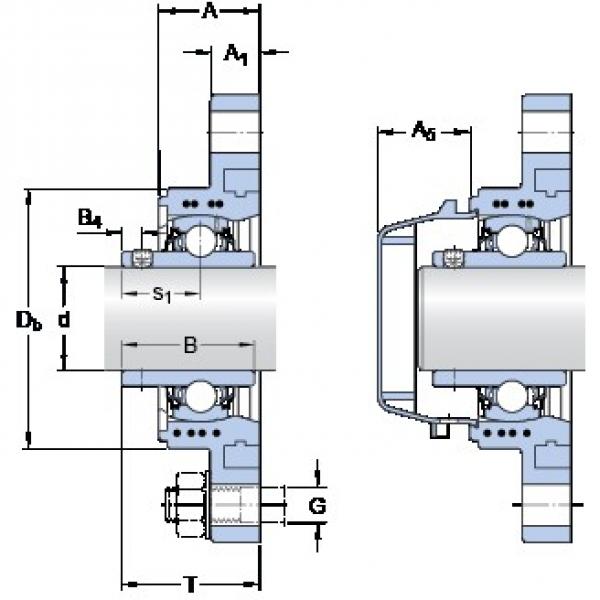 SKF FYTWK 1.3/8 YTA bearing units #2 image