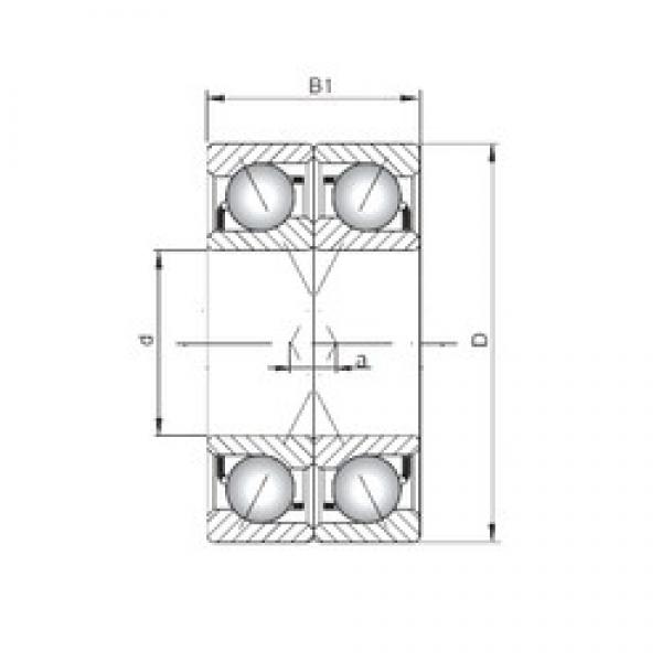 ISO 7005 ADF angular contact ball bearings #2 image
