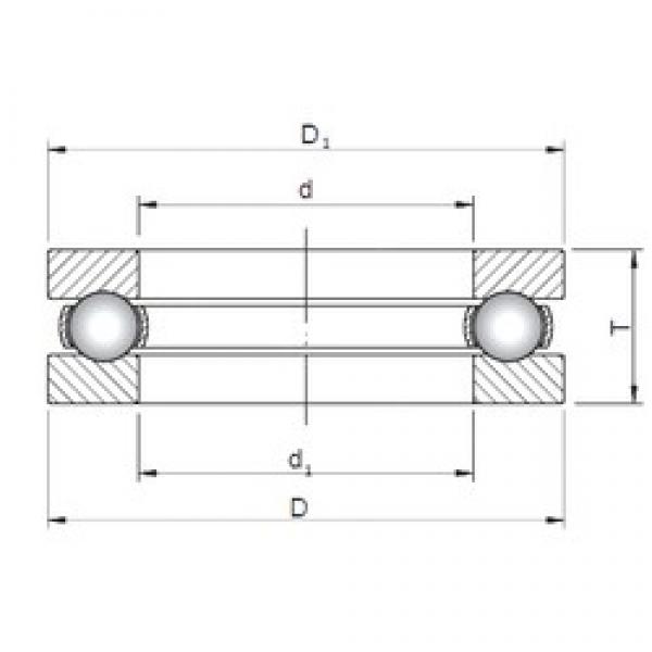 ISO 51422 thrust ball bearings #2 image