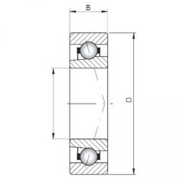 ISO 71803 A angular contact ball bearings #2 image