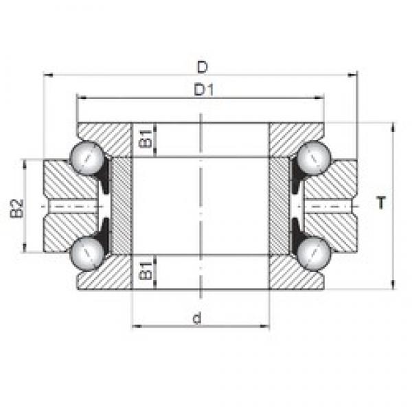 ISO 234413 thrust ball bearings #2 image